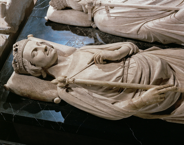 Tomb of Philippe III Le Hardi, King of France, second son of Saint Louis and Margaret of Provence (marble)