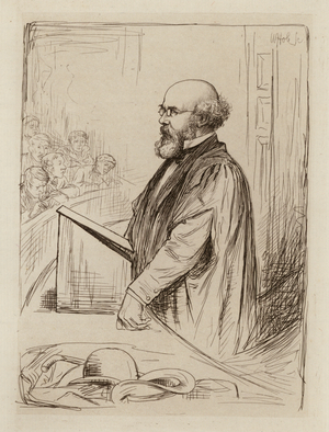Norman Macpherson, Professor of Scots Law (engraving)