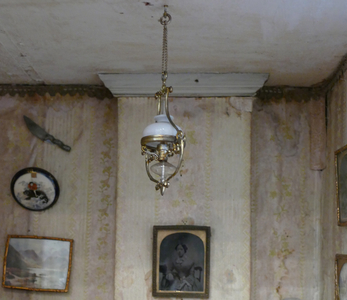 Interior of an early Victorian Dolls House