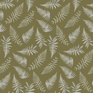 Ferns pattern, 2021 (graphite pencil & digital)