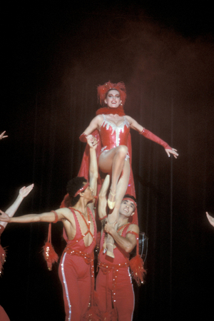 Tänzerin Angelika Honig (GDR Solistin) mit dem Fernsehballett, Personen ..., 1988 (photo)