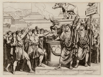 The Oath of Brutus (etching)