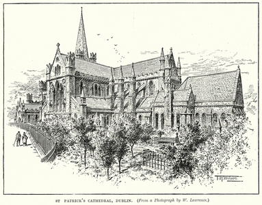 St Patrick's Cathedral, Dublin (engraving)