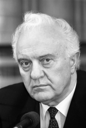 President Eduard Shevardnadze (Georgia) in Bonn..., 1993 (photo)