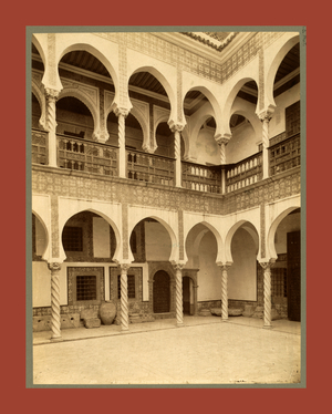 Algiers Court (b/w photo)