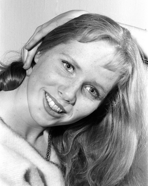 Stavanger. 101959. A young life Ullmann at Rogaland Theater …, 1959 (photo)