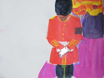 Guardsman, 2022 (acrylic)