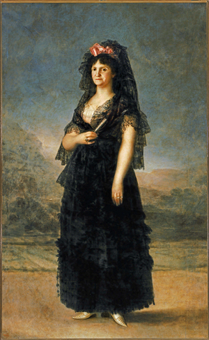Queen Maria Luisa … (painting on canvas)