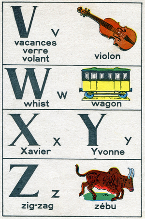 Alphabet, c.1910-1920 (illustration)