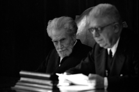 Ezra Weston Loomis Pound with Eugenio Montale