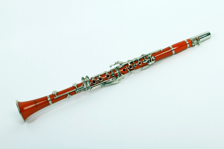 Red B flat clarinet