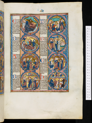 Bible moralisée, Part I., 1226 - 1275 (illumination)