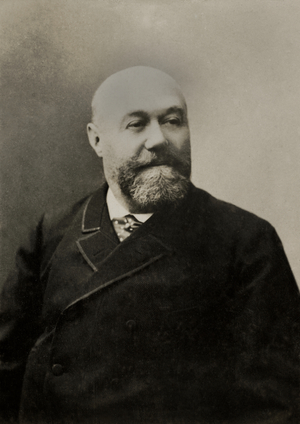 Portrait de l ecrivain Francais Ernest Blum  (photo)