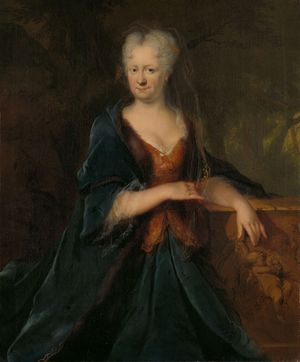 Portrait of Louise Christina Trip, 1725 (oil on canvas)