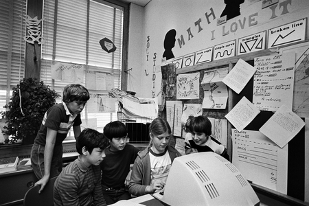 Education programs funded by Office of Technology Assessment, federal agency, to as..., 1982 (photo)