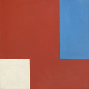 Estrutura, 1957 (oil on canvas)