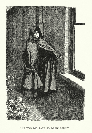 Illustration for The Woman in White by Wilkie Collins (litho)