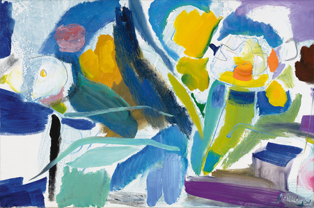Spring Flower Group, 1967 (oil on canvas)