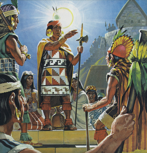 Incas (colour litho)