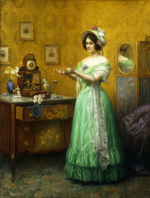 The New Gloves, 1909 (oil on canvas)