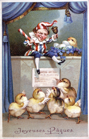 Happy Easter, early 20th century (litho)