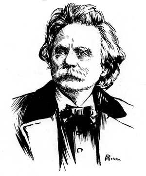 Edward Grieg a portrait