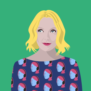 Portrait of Lauren Laverne, 2017 (digital)