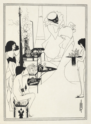 Illustration for 'Salome' by Oscar Wilde, 1906 (litho)