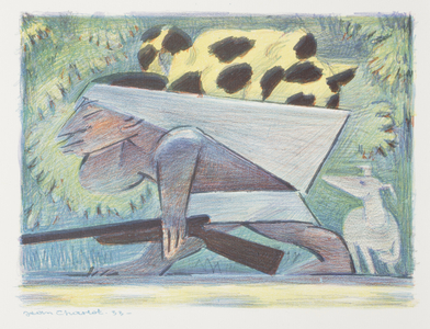 Illustration from Picture Book, 1933 (colour litho)