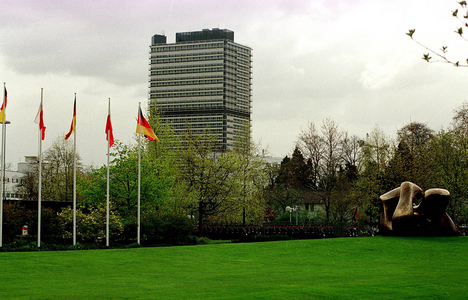 House of Representatives -Langer Eugen- of the German Bundestag in Bonn..., 1998 (photo)
