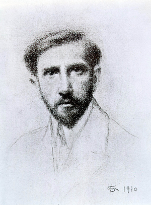 Charles Maurras (charcoal on paper)