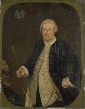 Portrait of Petrus Albertus van der Parra, 1762-1800 (oil on copper)