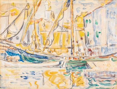 Saint-Tropez, 1895(pencil and watercolour on paper)