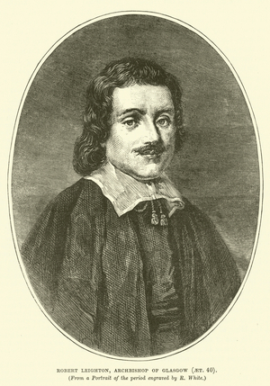 Robert Leighton, Archbishop of Glasgow, Aetat 40 (engraving)