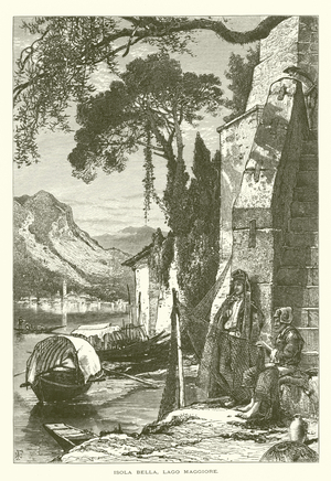 Isola Bella, Lago Maggiore (engraving)