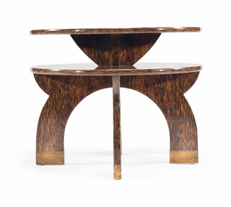 Small table with double-tray