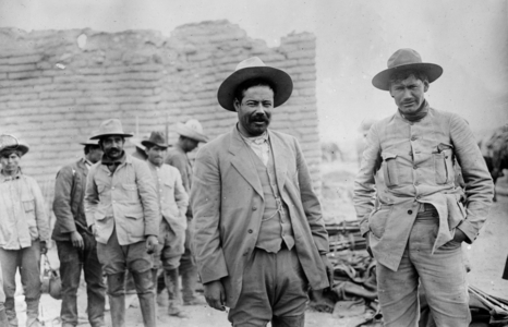 Pancho Villa, general of Mexican Revolution, 1914 (photo)