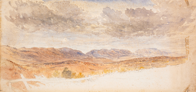 Untitled, c.1877 (watercolour over pencil on paper)