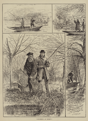 Jack-Fishing at Kingston (engraving)