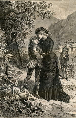 Without a family Hector Malot Poor dear child tells her Around 1900