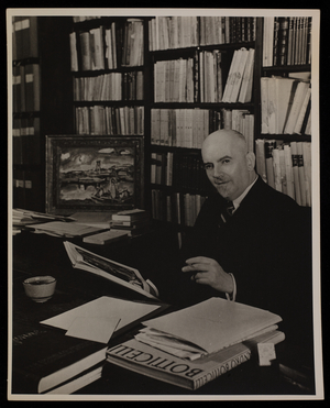 Portrait of Lionello Venturi (photo)
