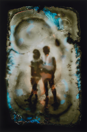 At the Beach (Father and Mother), from the series Scooping Moonlight from the Water, 2010 (chromogenic print)