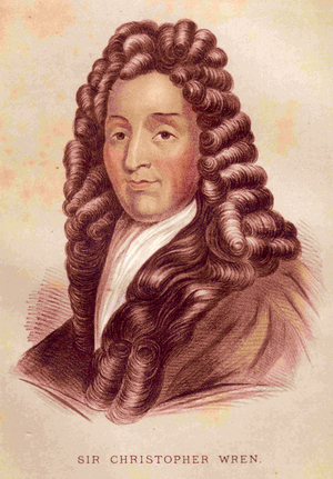 SirChristopher  Wren Book Plate, UK,