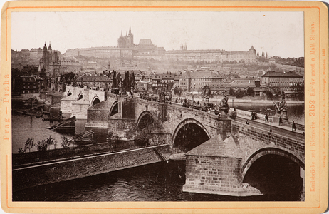 Charles Bridge, Prague, Czech Republic, 1890 (photo)