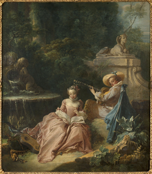 The Music Lesson, 18th century (painting)