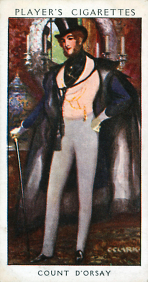 Count D'Orsay (colour litho)