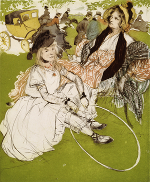 Another Time; Autre Temps, 1904 (drypoint with aquatint)