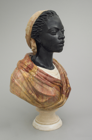 Bust of a Woman, Rome, Italy, c.1650 (marble)