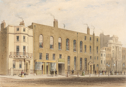 Willis Rooms, King Street, London (watercolour)