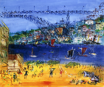Porto,  (oil on canvas)